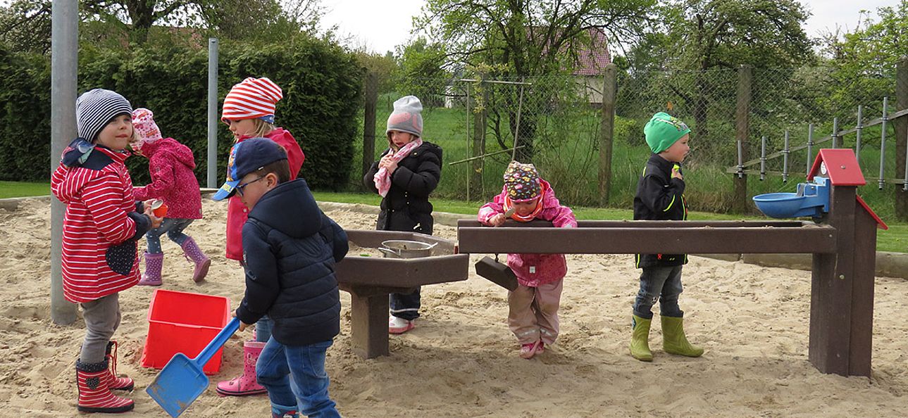 Unser großer Sandkasten 